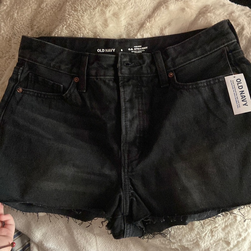 old navy high waisted shorts